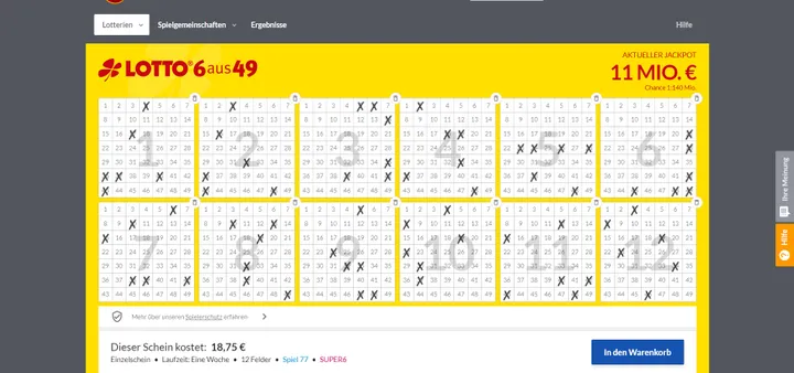 online lotto spielen